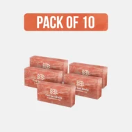 Himalayan Salt Bricks 8" x 4" x 2" One Side Natural Bricks - Pack of 10