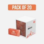 Himalayan Salt Bricks 8" x 4" x 2" - Pack of 20 - Free Shipping