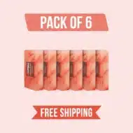 Himalayan Pink Salt Bricks 8" x 4" x 2" - Pack of 6